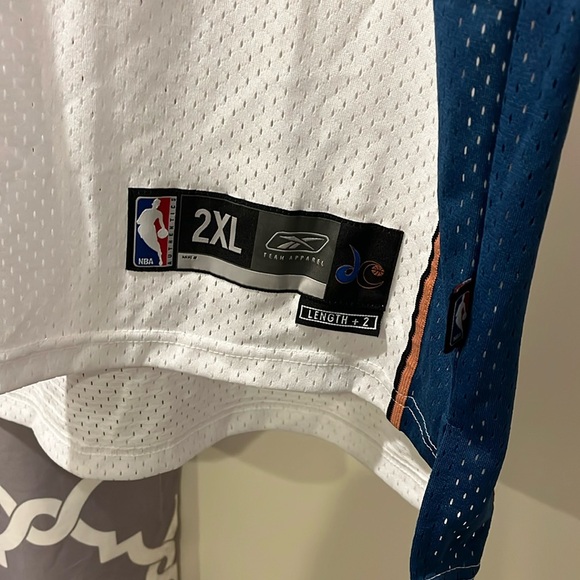 Washington Wizards Juan Dixon NBA Basketball Jersey Reebok Swingman Mens XXL +2 - Picture 4 of 8